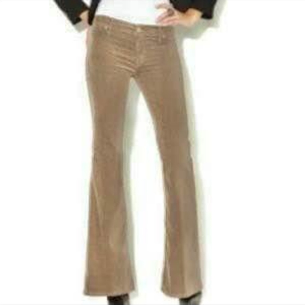 MOTHER Classic Tan Flare Pants